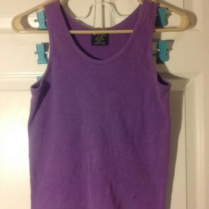 Purple tank top