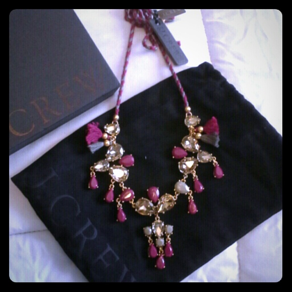 J. Crew authentic necklace with dustbag