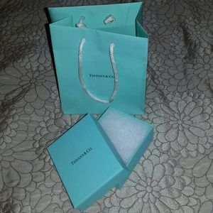 Authentic TIFFANY & CO box and bag.