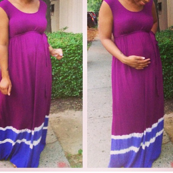 Liz Lange for target maternity maxi dress