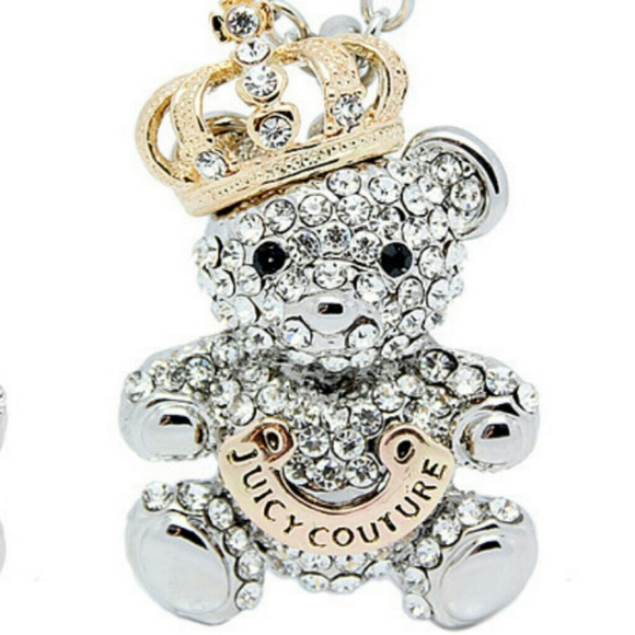 New juicy bear pedant and necklace