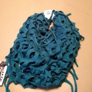 Teal scarf