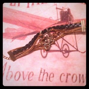 Rope and Pendant Bracelet