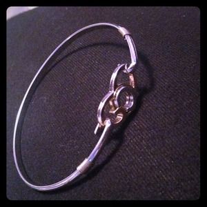 Gold and Silver God Heart Bracelet