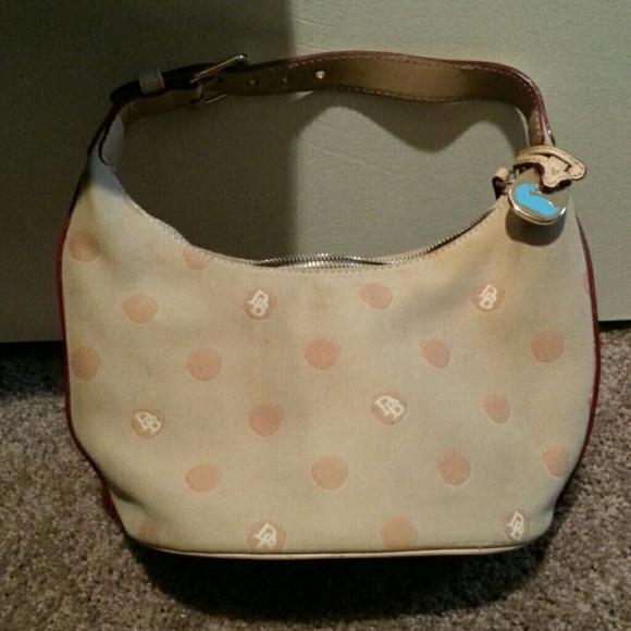 Tan dooney and Burke purse