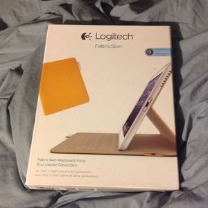 Logitech iPad keyboard folio.