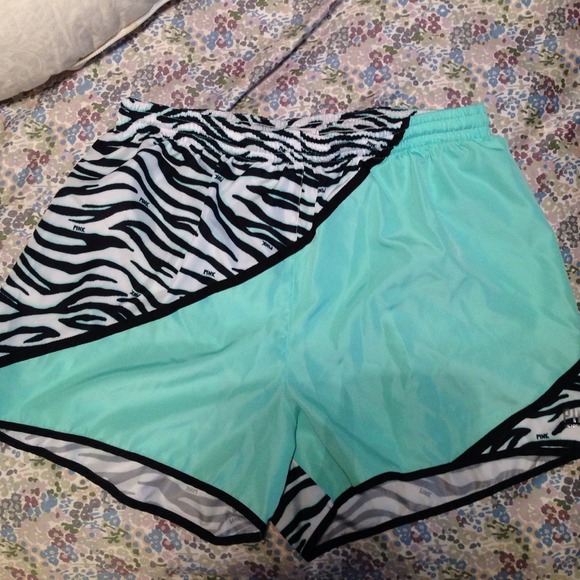 Victoria's Secret PINK zebra shorts