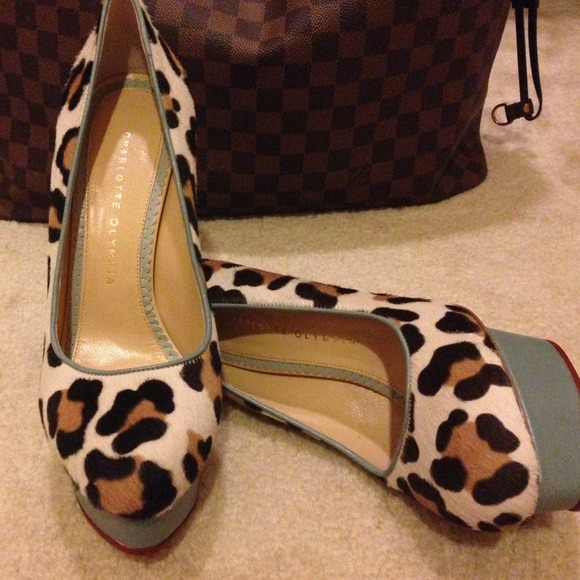 Sold! Charlotte Olympia brand new never been used.