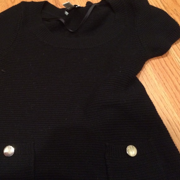 Black sweater dress - Picture 2 of 2