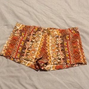 Forever 21 Pattern Shorts
