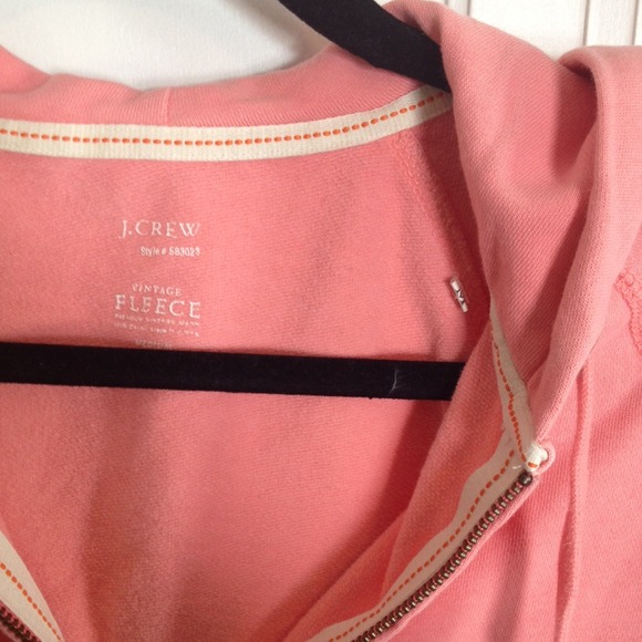 J Crew fleece hoodie - Picture 2 of 4