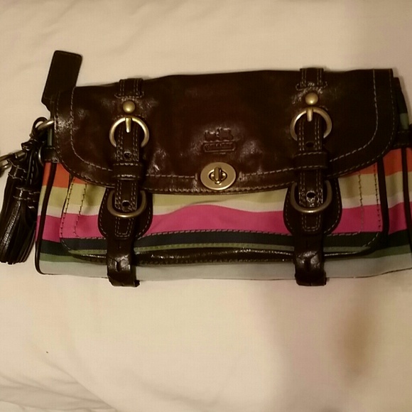 PRICE REDUCED!!!! Authentic Coach Clutchbag.