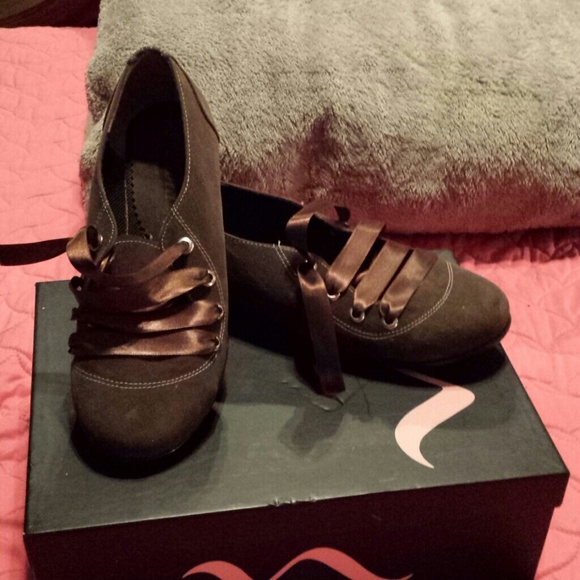 Brown shoes