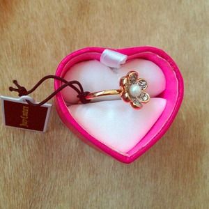 Juicy Couture Gold Flower Ring (SOLD)