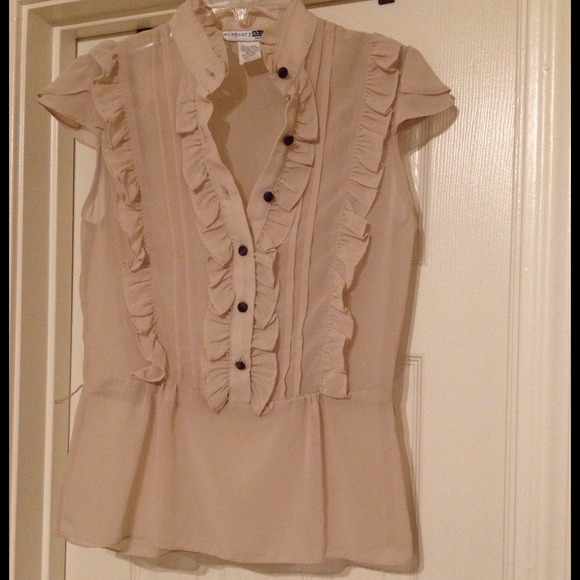 Tan Blouse Top (Dillard's)