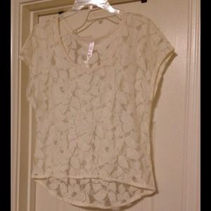 Lace Top Blouse