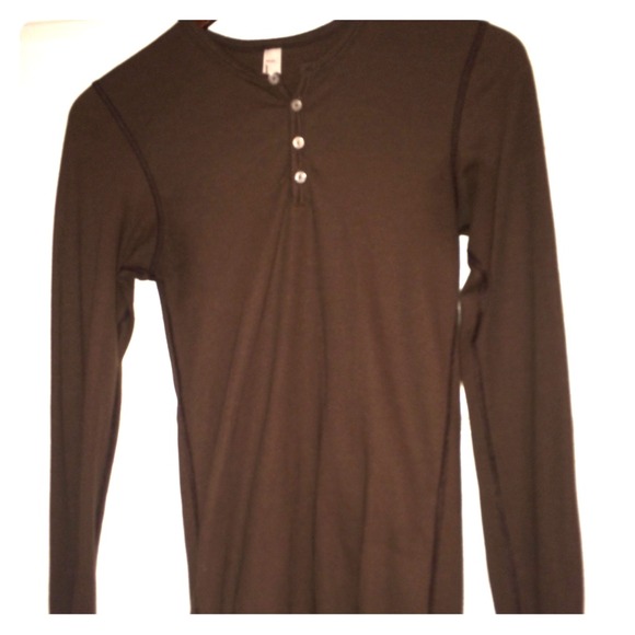 Brown men's thermal