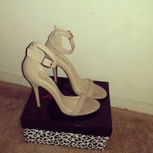 Ankle strapped heels