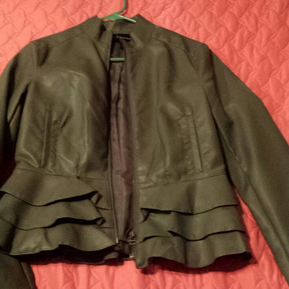 Sexy leather jacket