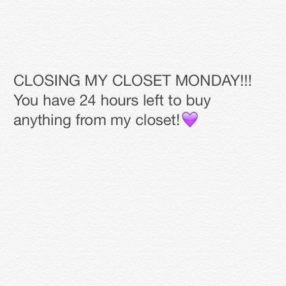 CLOSING SALE!! Ends June 2nd!