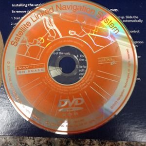 2005 Acura navigation disc