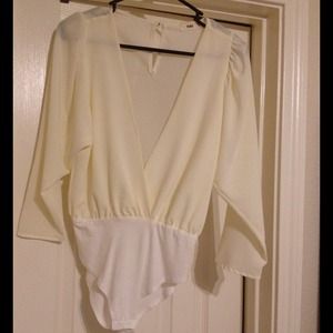 Tobi Yellow Body Suit