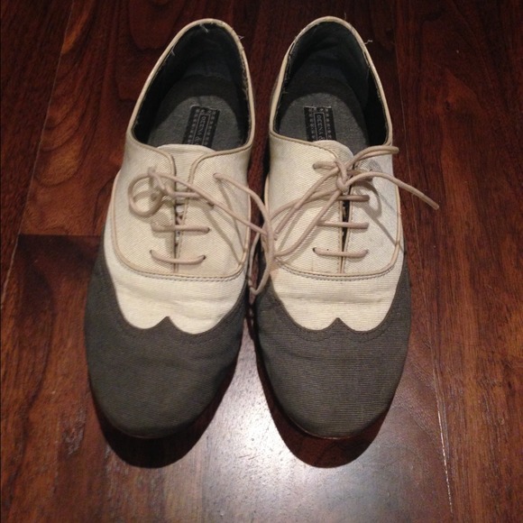 Black and white Oxfords by Deena & Ozzy REDUCED