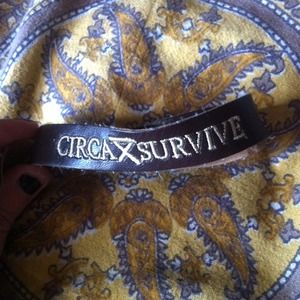 Circa Survive Merch Leather Bracelet