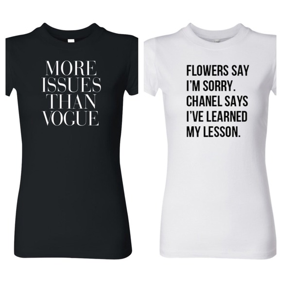 $35 IF BUNDLED Tops - 2 Celeb Style Tee Bundle