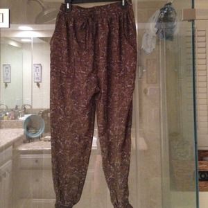 Urban outfitters printed harem pant