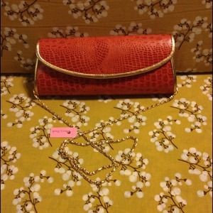 🚫Bundled🚫NWT Chinese Laundry Orange Clutch With