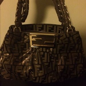 Bronze Fendi Evening/casual Bag