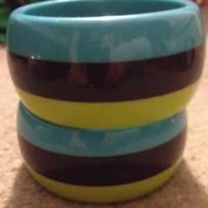 Blue Nd green bracelet