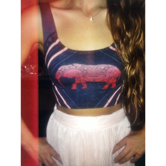SOLD Urban crop top SOLD