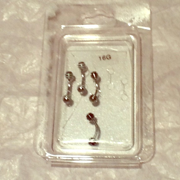 New eye brow rings 16G(FREE with PURCHASE OVER $25