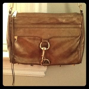 Rebecca Minkoff MAC clutch Crossbody bag - Bronze