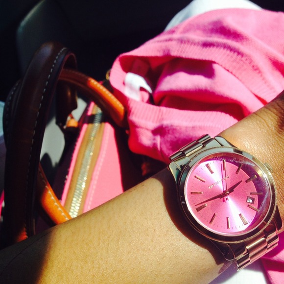 Pink MICHAEL KORS watch