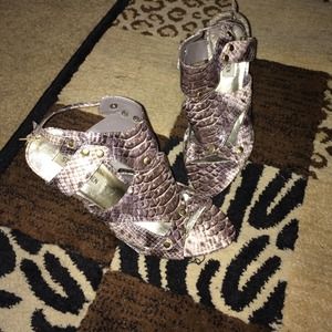 snakeskin steve madden heels