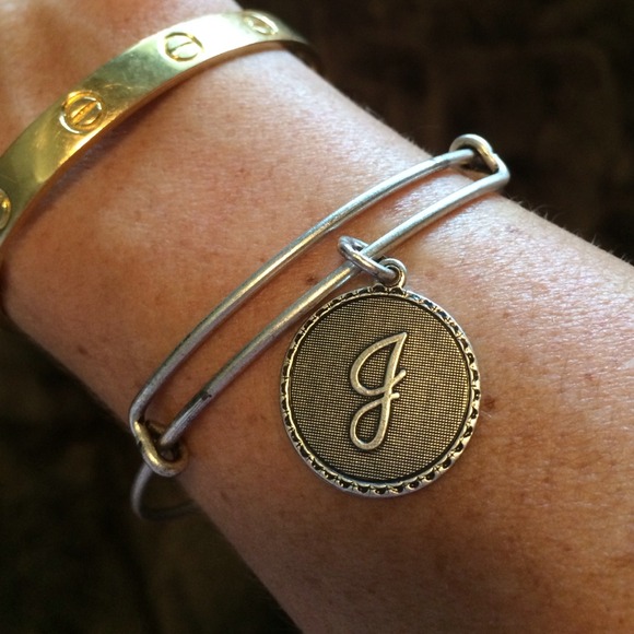 BUNDLED-Alex & Ani J bracelet - Picture 1 of 1