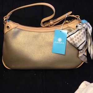 Parazul gold/tan handbag