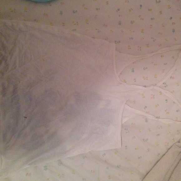 Abercrombie and Fitch white tank top! - Picture 3 of 4