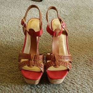 Bakers platform wedges