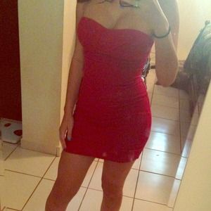 🎄SALE -- Red Mini Dress