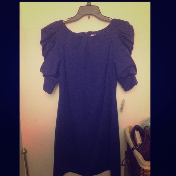 Royal blue dress