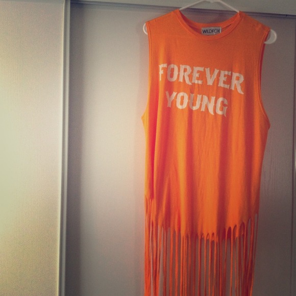 Wildfox fringe Forever young