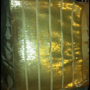 Sequin mini skirt. Size M