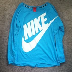 Nike Teal long sleeve shirt