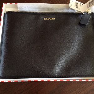 Coach small clutch 11x8.5in