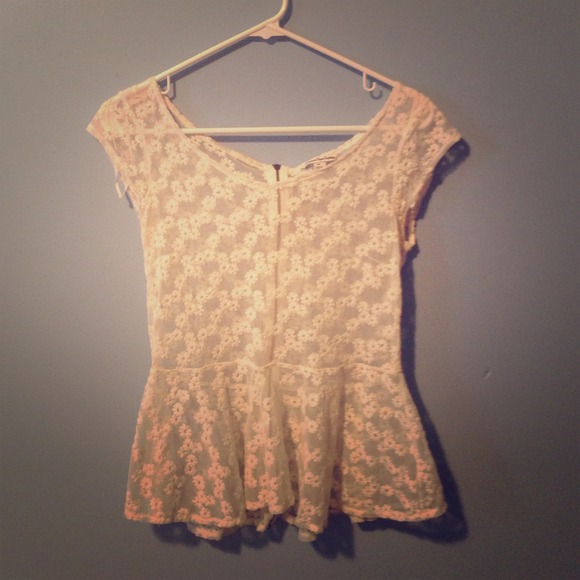 American eagle peplum top