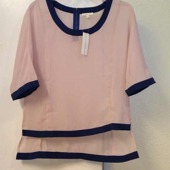 Tops - PINK/BL TOP